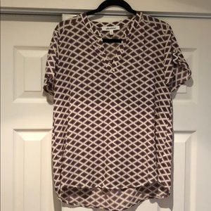 Geraldi Split Neck Blouse